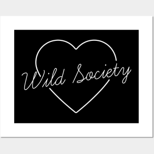 Wild Society Heart Posters and Art